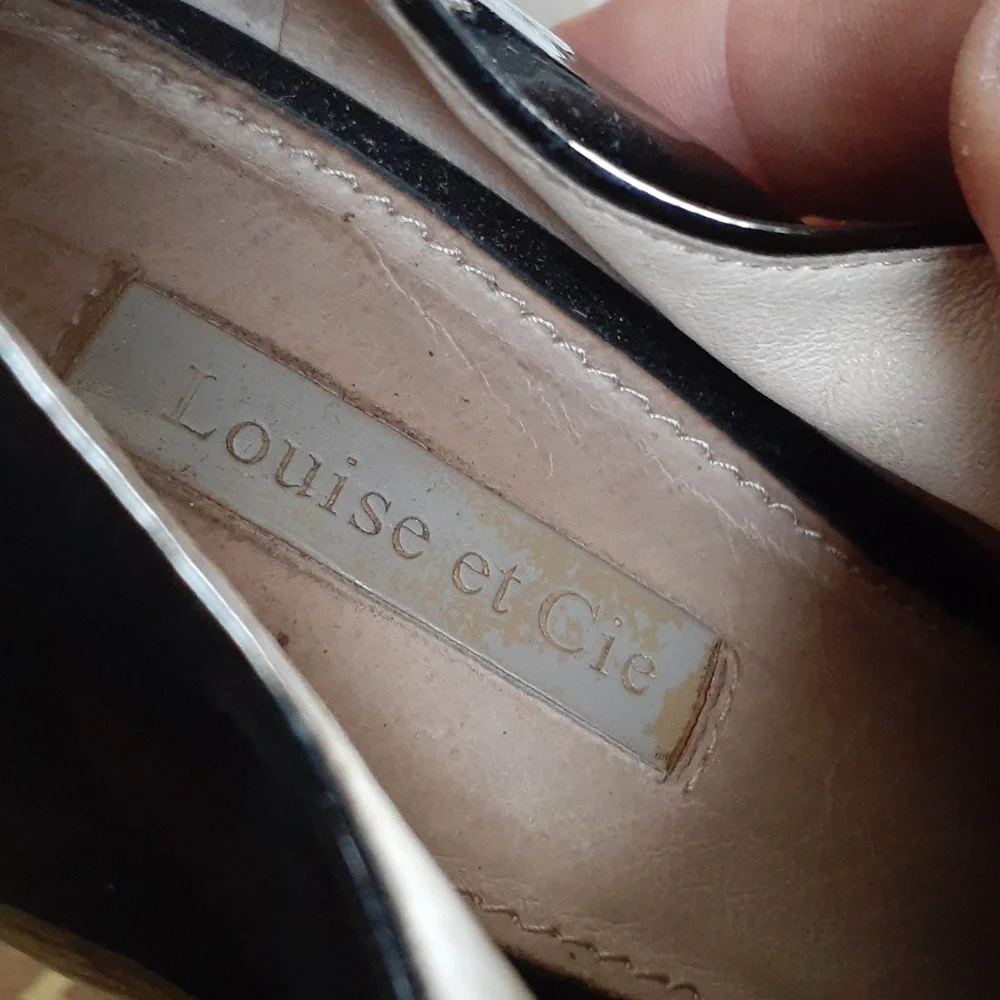 LOUISE ET CIE LEATHER PATENT SHOES - Picture 6 of 12